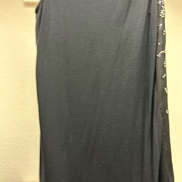 Express XS black glittery tank top - Picture 6 of 7